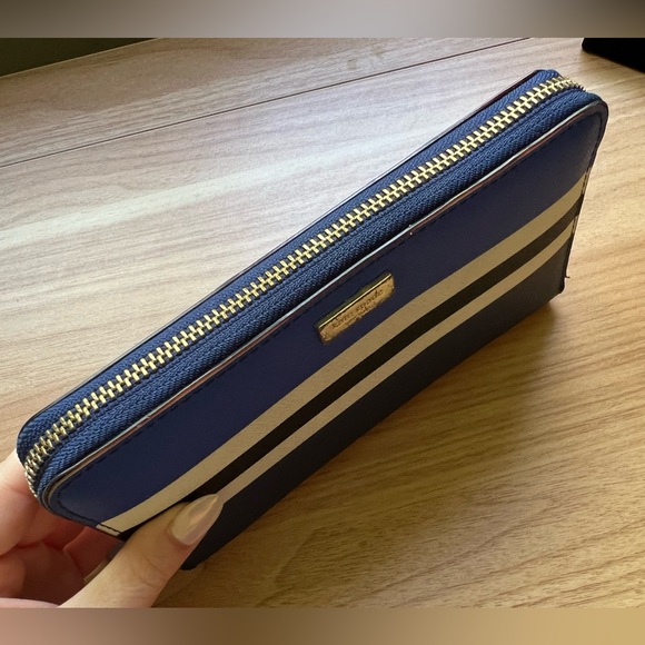 Kate Spade Multi Stripe Full Zip Wallet - Picture 7 of 13